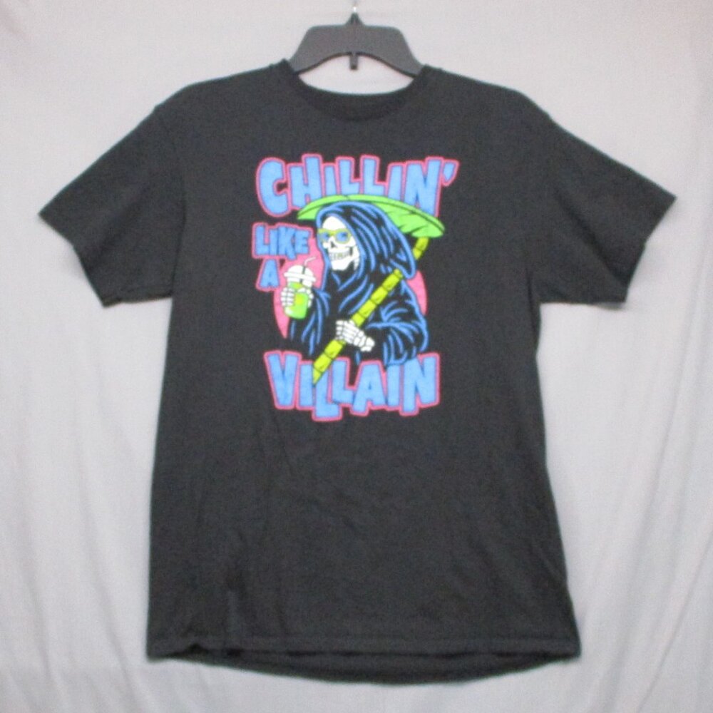 DOM Graphic Print T-Shirt Black Men Size | M